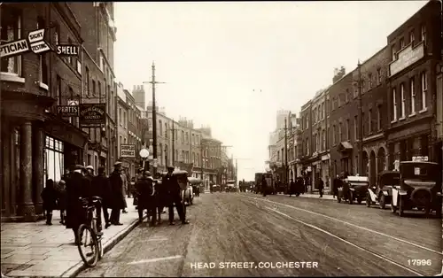 Ak Colchester England, Head Street