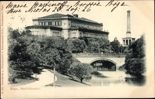 Ak Riga Lettland, Stadttheater
