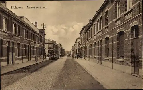 Ak Hoboken Antwerpen Flandern, Aertselaerstraat