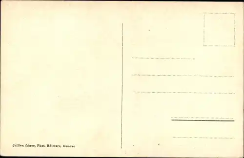 Ak Sport d'Hiver, Mann auf Skiern, Gebirge, Winterlandschaft