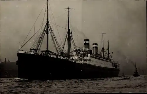 Foto Ak Dampfer Cleveland, HAPAG