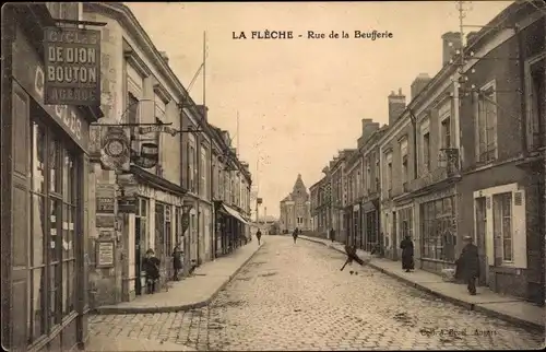 Ak La Flèche Sarthe, Rue de la Beufferie