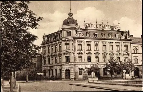 Ak Bitterfeld, Hotel Kaiserhof