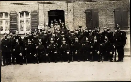 Foto Ak Brück Köln am Rhein, Ersatz Batl. Landwehr Infanterie Regiment 16, I WK