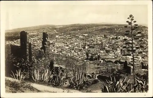 Ak Fes el Bali Fez Marokko, Panorama