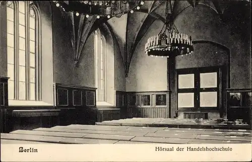 Ak Berlin Mitte, Hörsaal der Handelshochschule