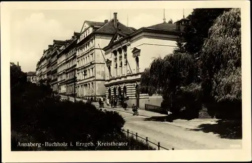 Ak Annaberg Buchholz im Erzgebirge, Kreistheater