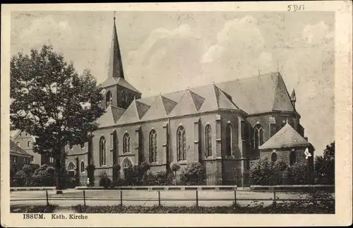 Ak Issum am Niederrhein, Kath. Kirche