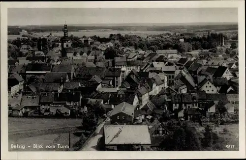 Ak Bad Belzig in Brandenburg, Blick vom Turm, Panorama