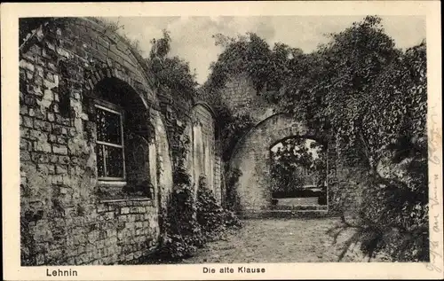 Ak Kloster Lehnin in Brandenburg, Die alte Klause, Ruine