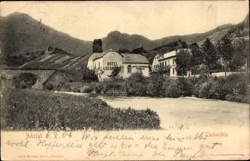 Ak Mayschoß an der Ahr, Lochmühle, Ahrtal, Hotel