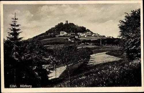 Ak Nürburg in der Eifel, Gesamtansicht