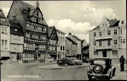 Ak Adenau in der Eifel, Partie am Markt, Möbelhaus