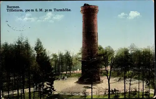 Ak Barmen Wuppertal, Tölleturm