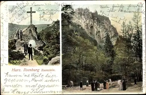 Ak Ilsenburg am Nordharz, Ilsenstein