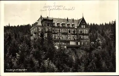 Ak Sand Bühl in Baden Schwarzwald, Friedrich-Hildaheim