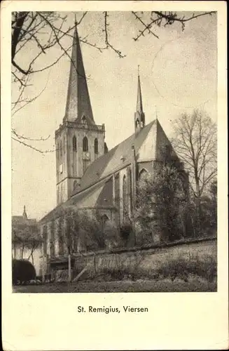 Ak Viersen in Nordrhein Westfalen, St. Remigius, Kirche