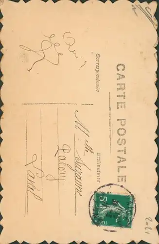 Ak Glückwunsch 1. April, Fisch, Schleife, Korb, Maiglöckchen