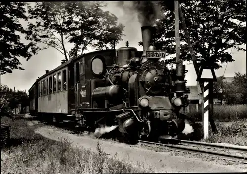 Ak Deutsche Eisenbahn, Dampflok, Spreewaldbahn, Tender 995707