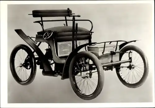 Ak Wartburgwagen, Baujahr 1899, Zweizylinder Viertaktmotor