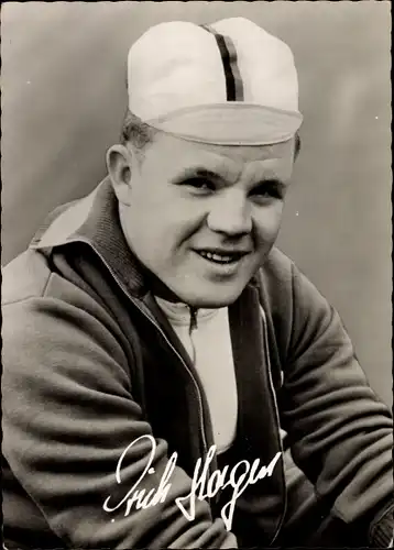 Ak Erich Hagen, Verdienter Meister des Sports, XIV. Internationale Friedensfahrt 1961