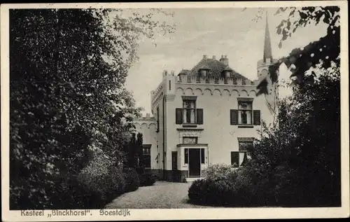 Ak Soestdijk Utrecht Niederlande, Kasteel Binckhorst