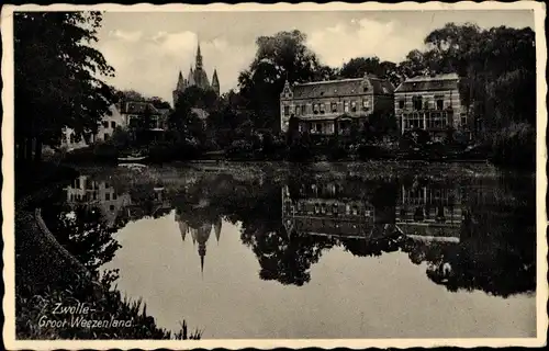 Ak Zwolle Overijssel Niederlande, Groot Weezenland