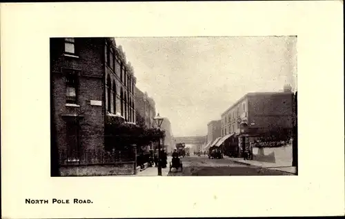 Ak London City England, North Pole Road