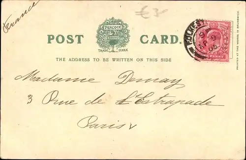 Passepartout Ak Folkestone Kent England, The Lift