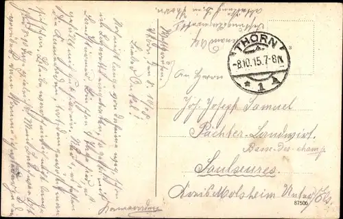 Ak Toruń Thorn Westpreußen, Markt, Straßenpartie, Kaufhaus, Inh. M. S. Leiser, Geschäft