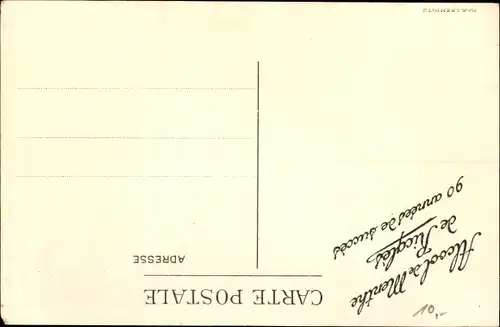 Künstler Ak Georges Bizet, Carmen, Le Théâtre Lyrique, Maison de Ricqles, Alcool de Menthe