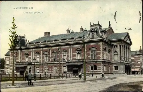 Ak Amsterdam Nordholland Niederlande, Concertgebouw