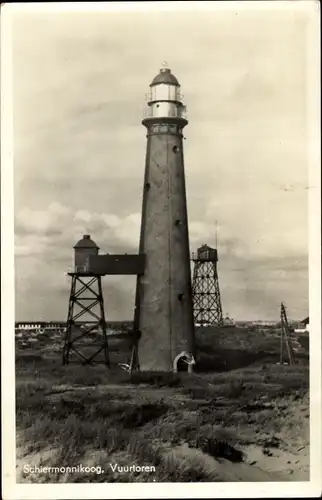 Ak Schiermonnikoog Friesland Niederlande, Vuurtoren