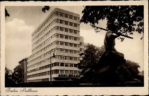 Ak Berlin Tiergarten, Shellhaus