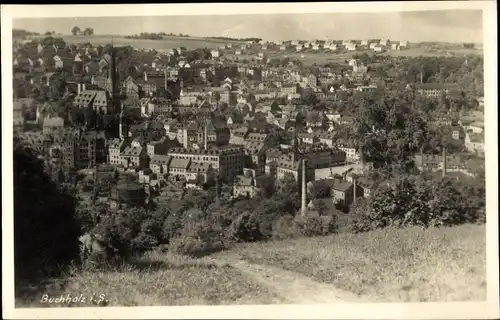Foto Ak Annaberg Buchholz im Erzgebirge, Teilansicht Buchholz