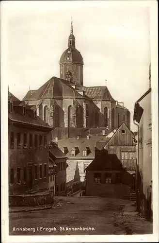 Ak Annaberg Buchholz Erzgebirge, St. Annenkirche