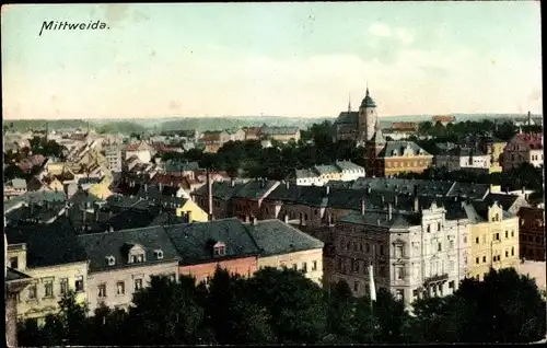 Ak Mittweida in Sachsen, Panorama