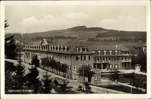 Ak Bad Brambach im Vogtland, Teilansicht