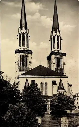 Ak Oelsnitz im Vogtland, Jakobikirche