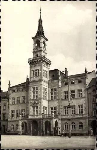 Ak Oelsnitz im Vogtland, Rathaus