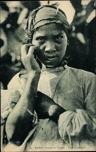 Ak Marokko, Type Mauresque, Maghreb