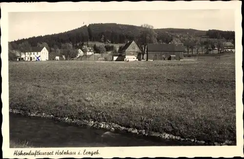 Ak Holzhau Rechenberg Bienenmühle Erzgebirge, Ortsansicht
