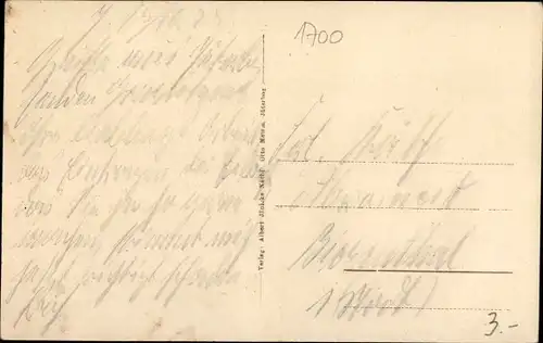 Ak Jüterbog in Brandenburg, Dammtor von außen und innen, Inschrift, Keule