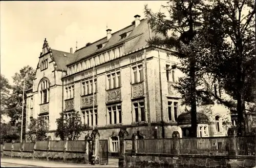 Ak Roßwein in Sachsen, Ingenieurschule Walter Ulbricht