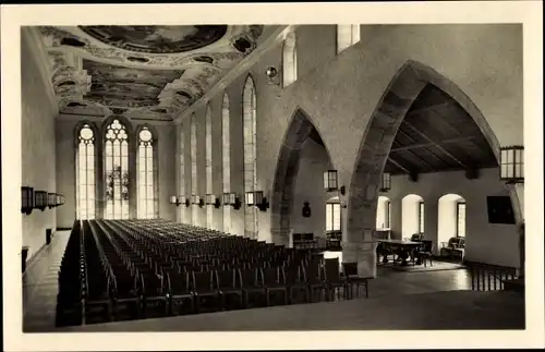 Ak Saalfeld an der Saale, Festsaal im ehem. Franziskaner Kloster