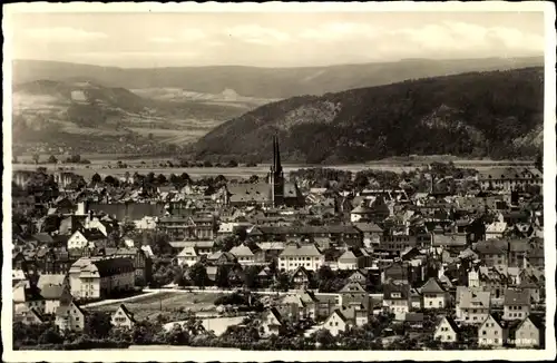 Ak Saalfeld an der Saale Thüringen, Panorama