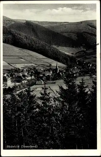 Ak Bödefeld Schmallenberg im Sauerland, Panorama