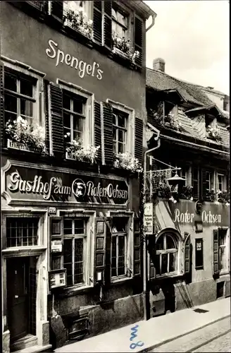 Ak Heidelberg am Neckar, Hotel Zum Roten Ochsen, Spengel's