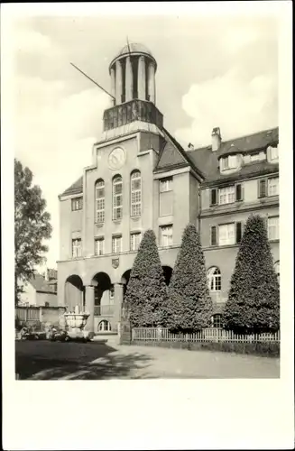 Ak Freital in Sachsen, Rathaus