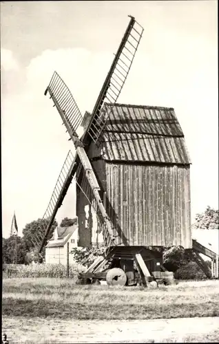 Ak Arendsee in der Altmark, alte Mühle, Windmühle